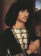 Hans Memling, Portrait of a Praying Man.(mk08)